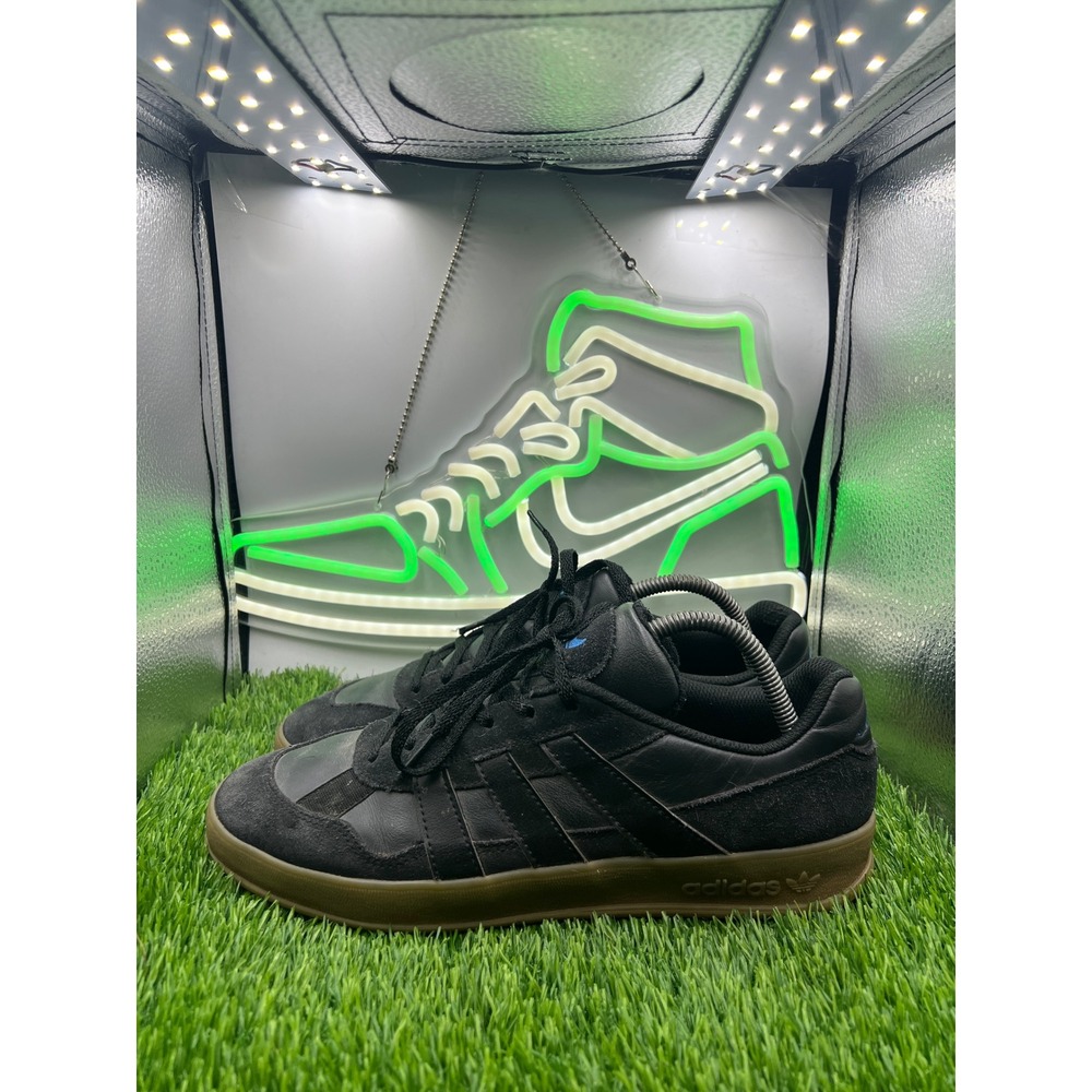 Adidas Aloha Super Mark Gonzales Core Black Gum IE0656 Mens 8.5 Skate Shoes